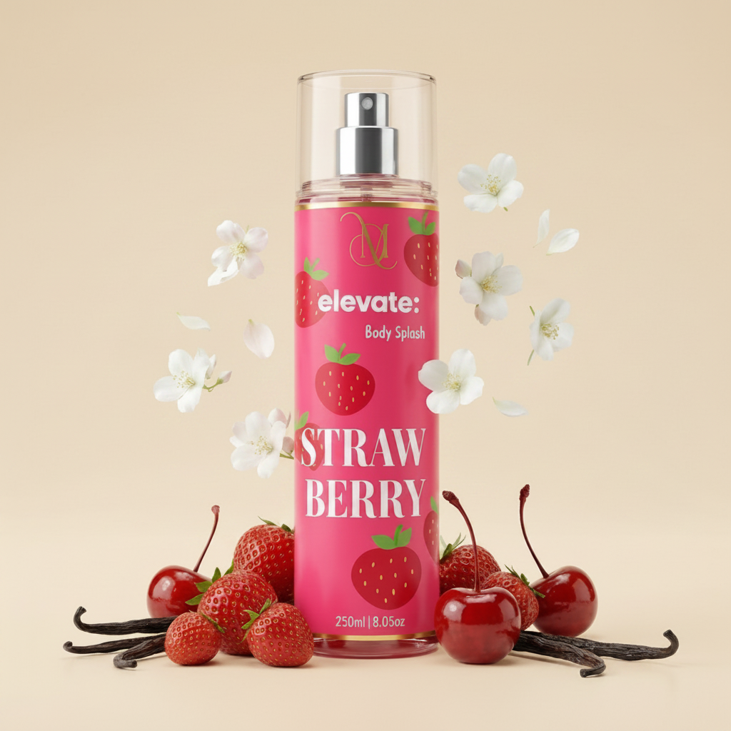 Elevate Strawberry Delight Body Splash